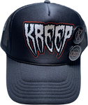 Blk/Red Kreep Trucker Hat