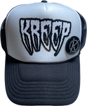 Blk/White-Tan Kreep Trucker Hat