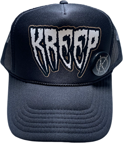 Blk/Tan Kreep Trucker Hat