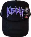 Blk/Purp Kreep Trucker Hat